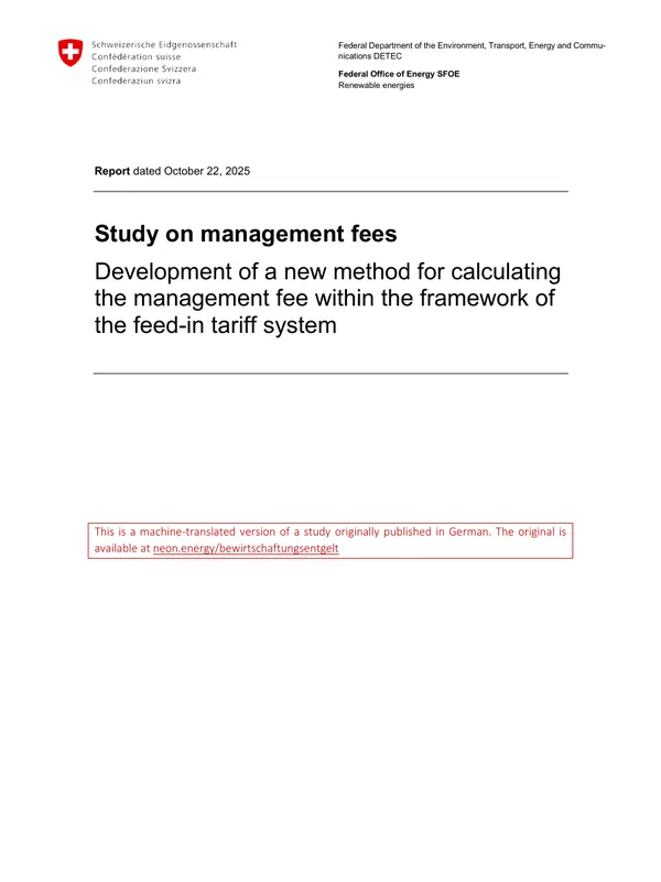 Management fee