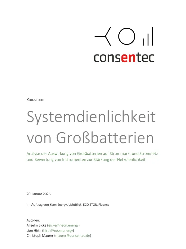 Netzwirkung von Batterien