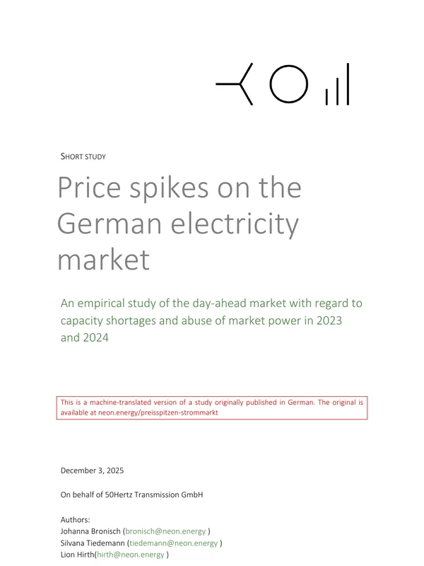 Price spikes
