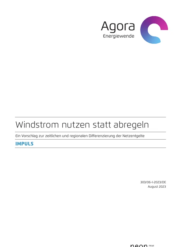 Nutzen statt Abregeln